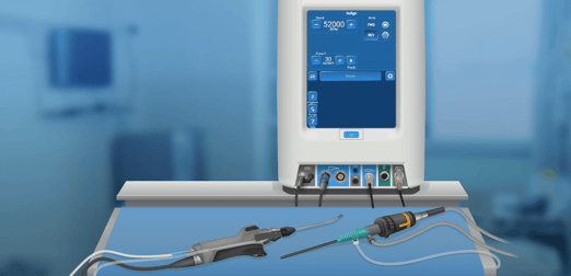 LeQuest simulation of a surgical generator with connected instruments